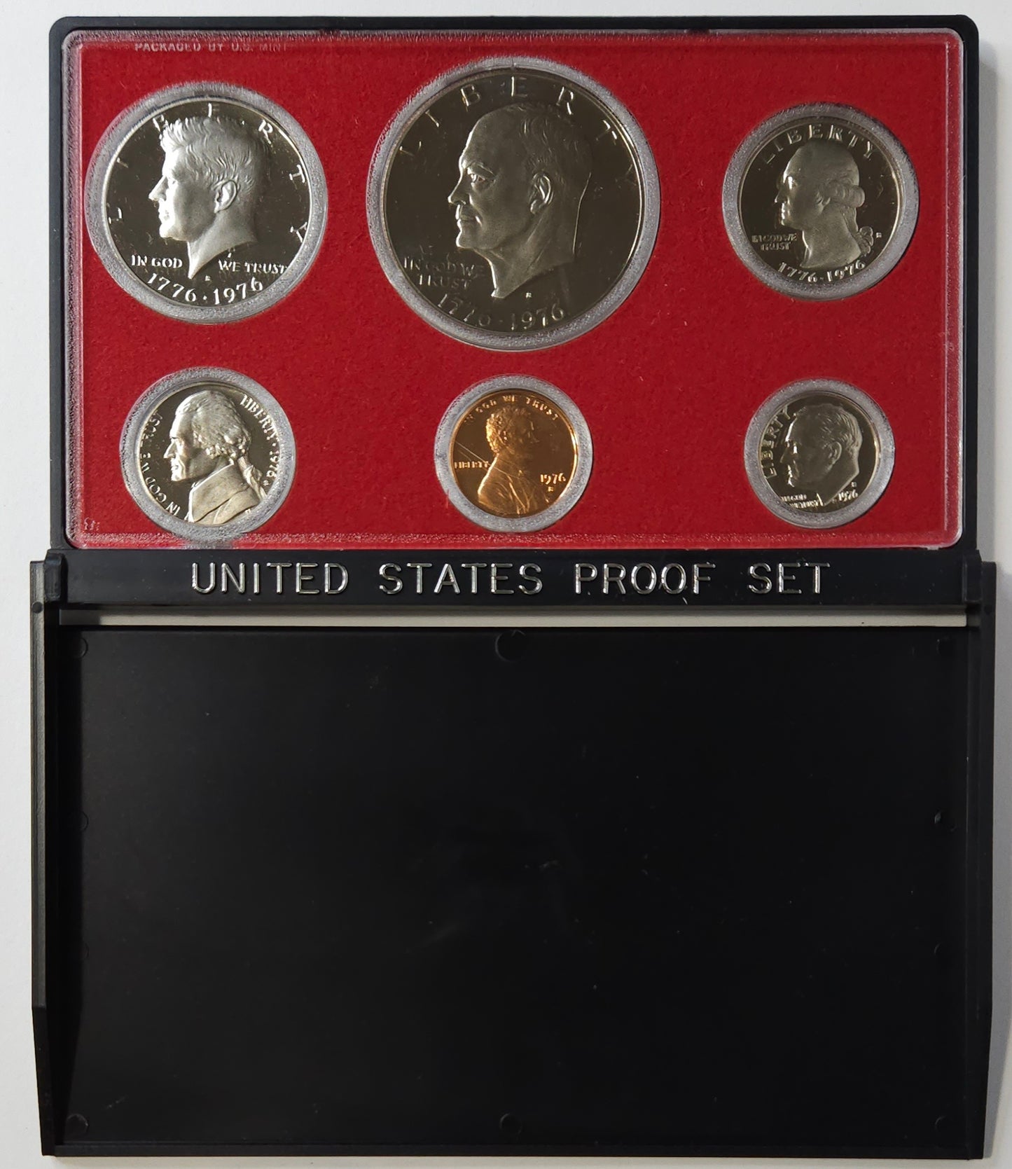 1976 United States Mint PROOF SET ( CLAD ) In OGP Original Government Packaging