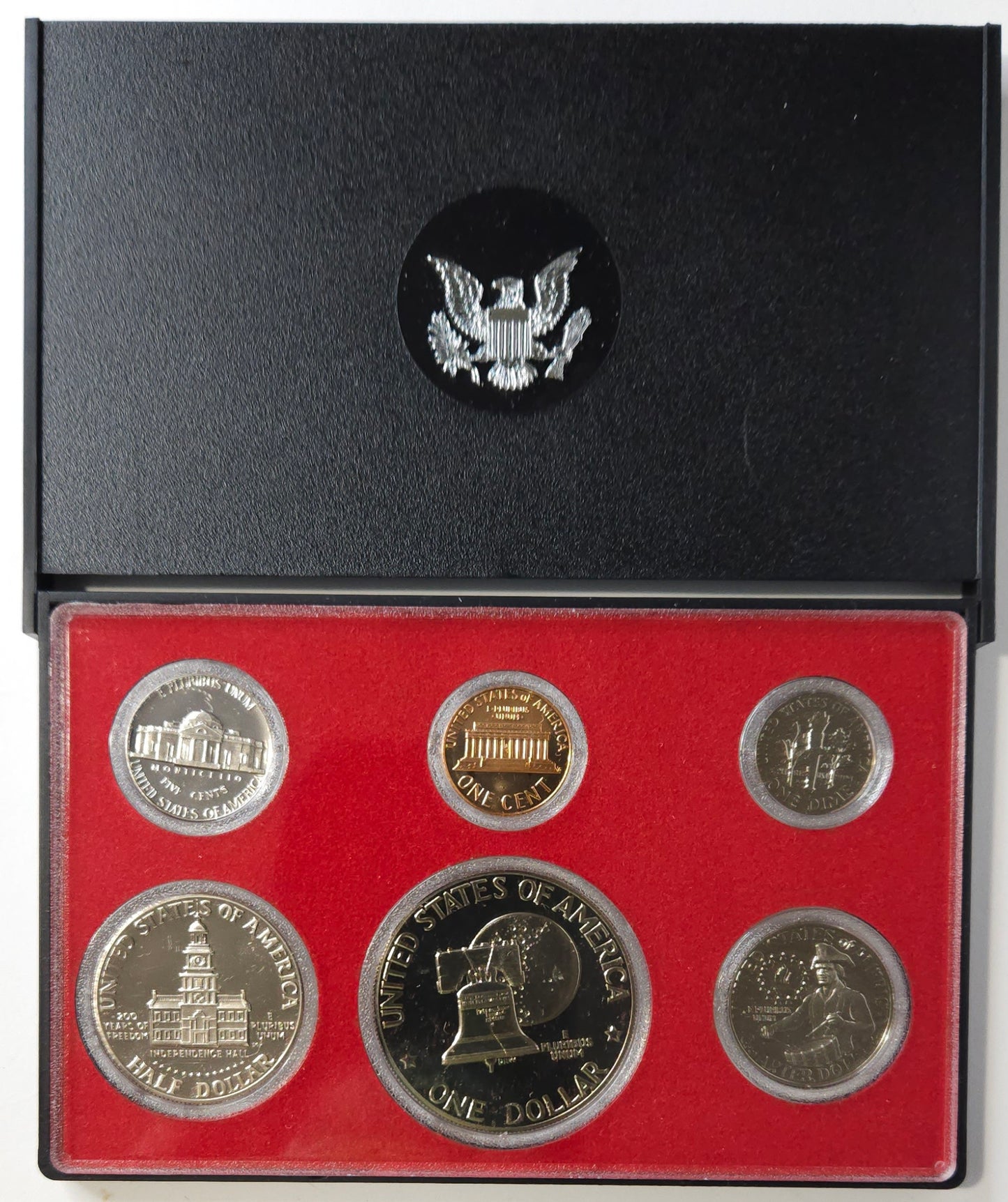 1976 United States Mint PROOF SET ( CLAD ) In OGP Original Government Packaging