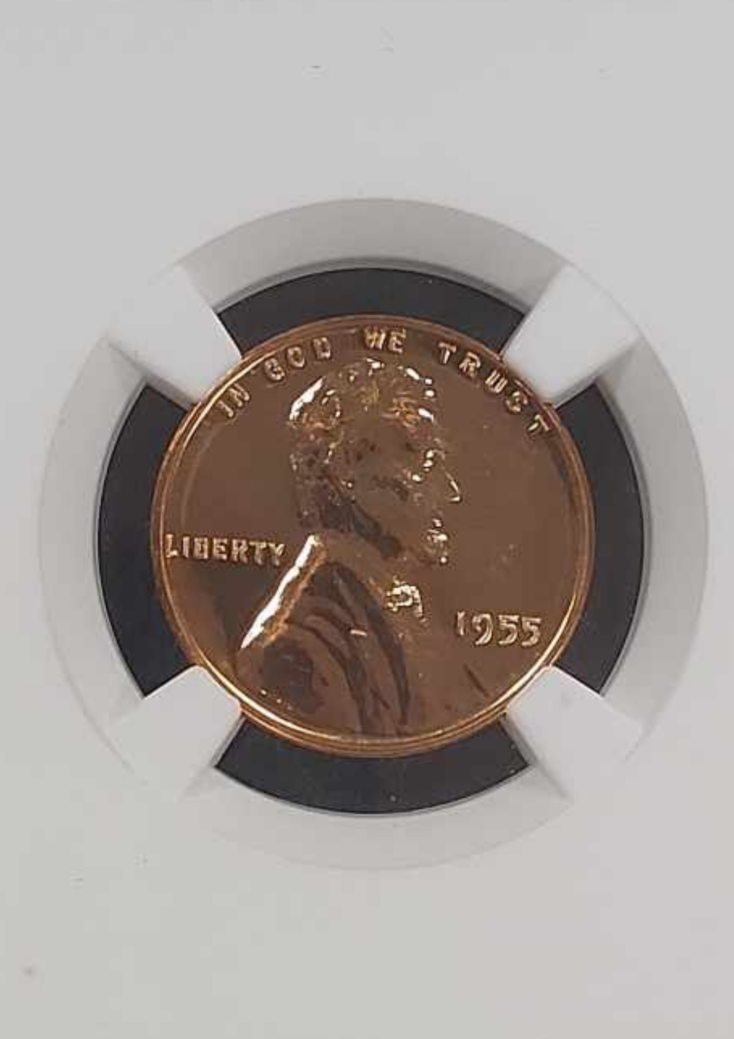 1955 Lincoln Wheat Cent NGC PF68RD