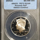 2005-S Kennedy Silver Half Dollar ANACS PR70DCAM  Stunning Perfect Grade Deep Cameo Contrast!!