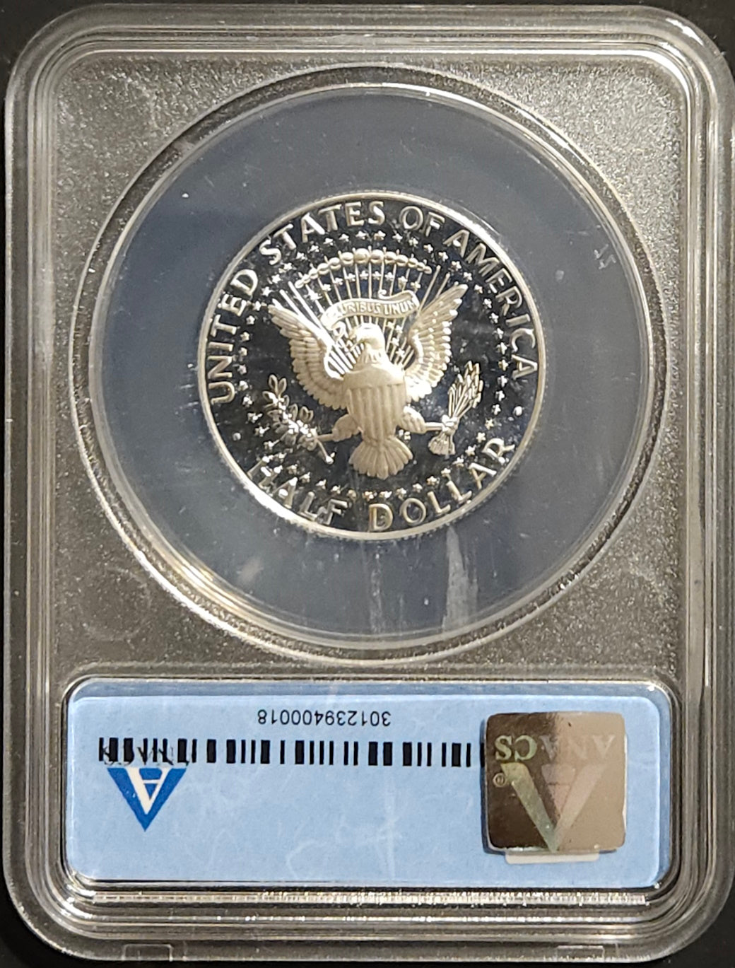 2006-S Kennedy Silver Half Dollar ANACS PR70DCAM  Stunning Perfect Grade Deep Cameo Contrast!!