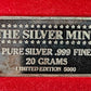 THE AMERICAN PATRIOTS SET OF 6 .999 Vintage SILVER ART BARS - Silver Mint Ingots