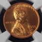 1955-S Lincoln Wheat Cent NGC MS66RD