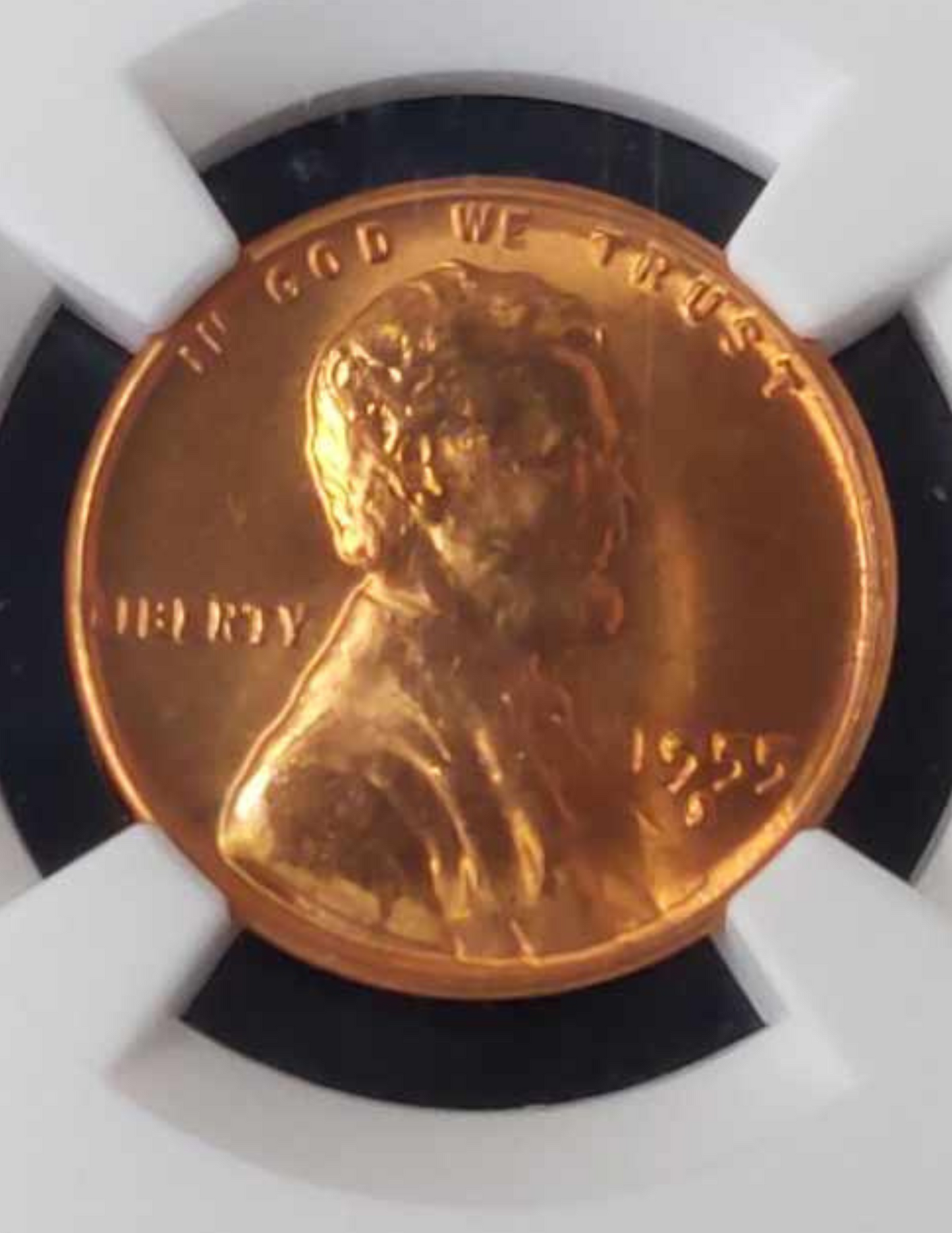 1955-S Lincoln Wheat Cent NGC MS66RD