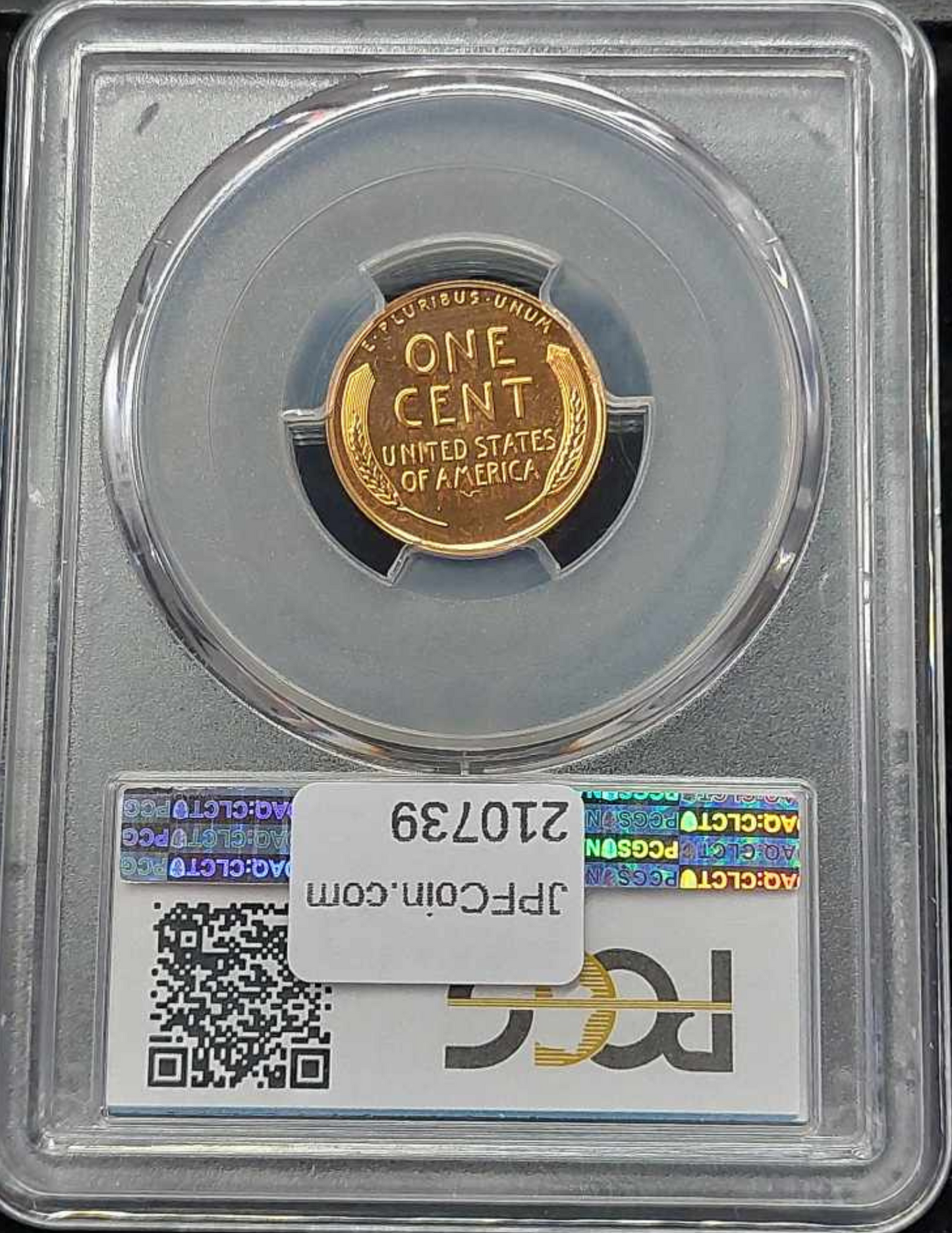 1957-P Lincoln Wheat Cent PCGS PR67RD