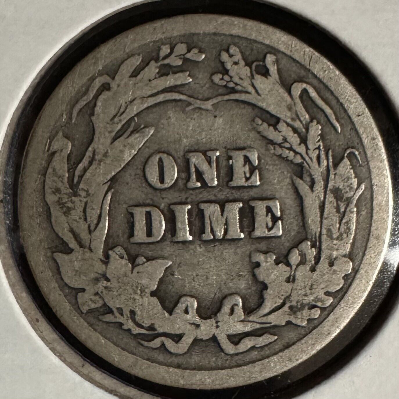 1907 D Barber Dime - Good