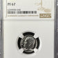 1964 Roosevelt Dime NGC - PF67 ( 300811 )