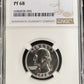 1964 Washing Quarter NGC - PF68 ( 300799 )