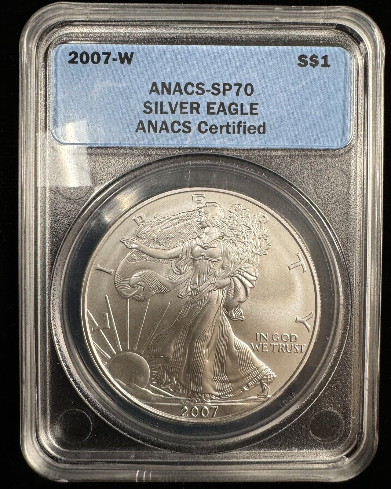 2007 W Silver Eagle ANACS - SP70