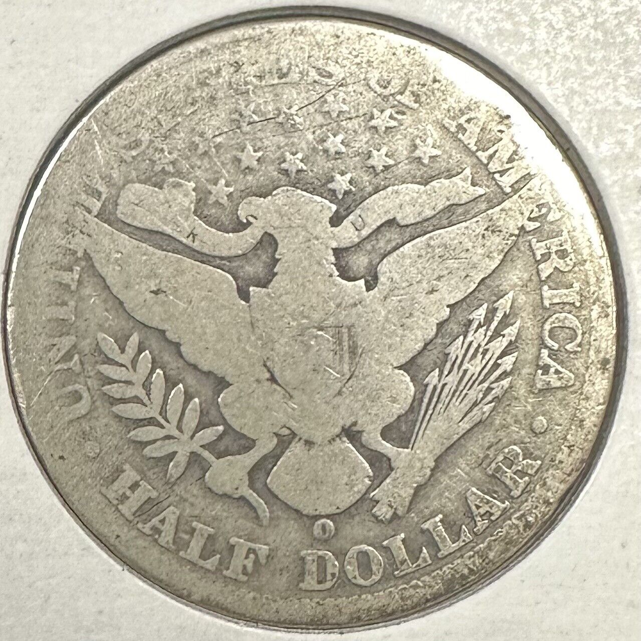 1901 O Barber Half - Good