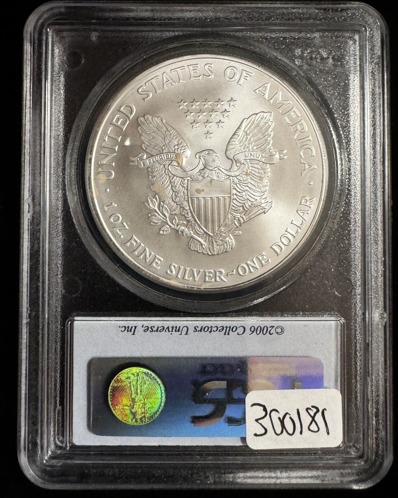 2006 Silver Eagle PCGS - MS69