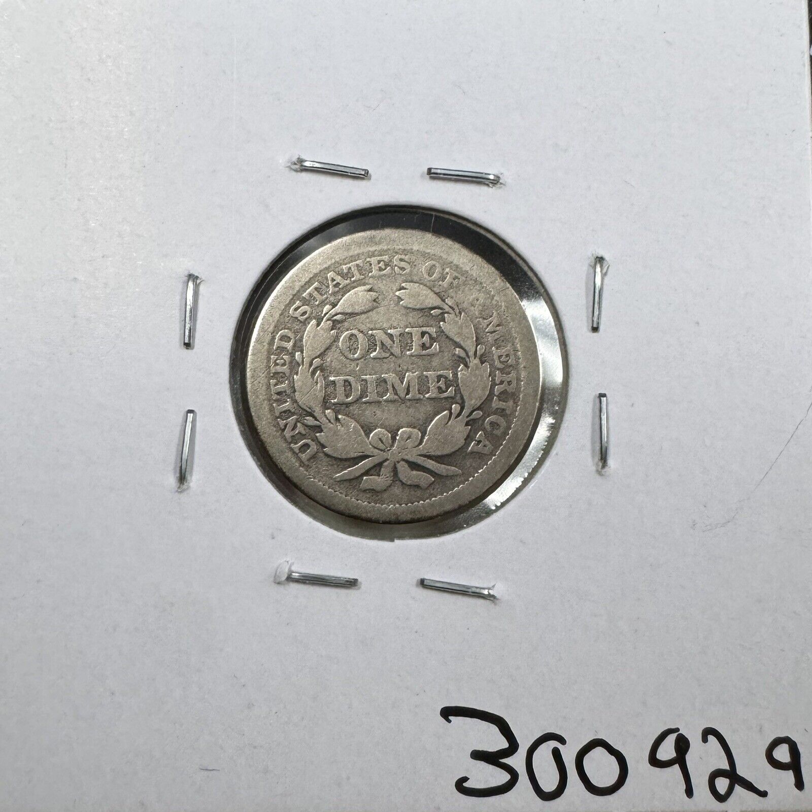 1856 Seated Dime - Good ( 300929 )