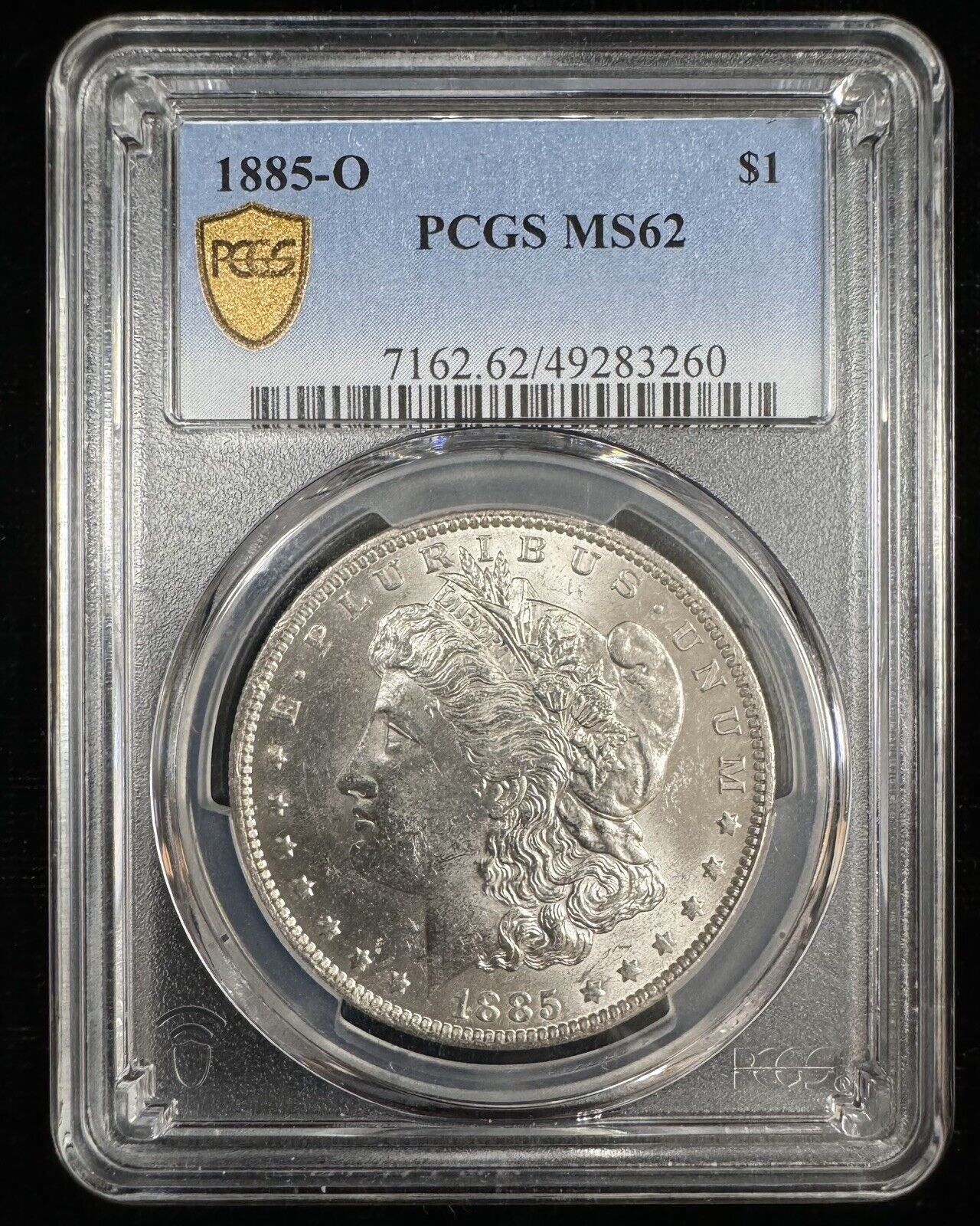 1885 O Morgan Dollar PCGS - MS62