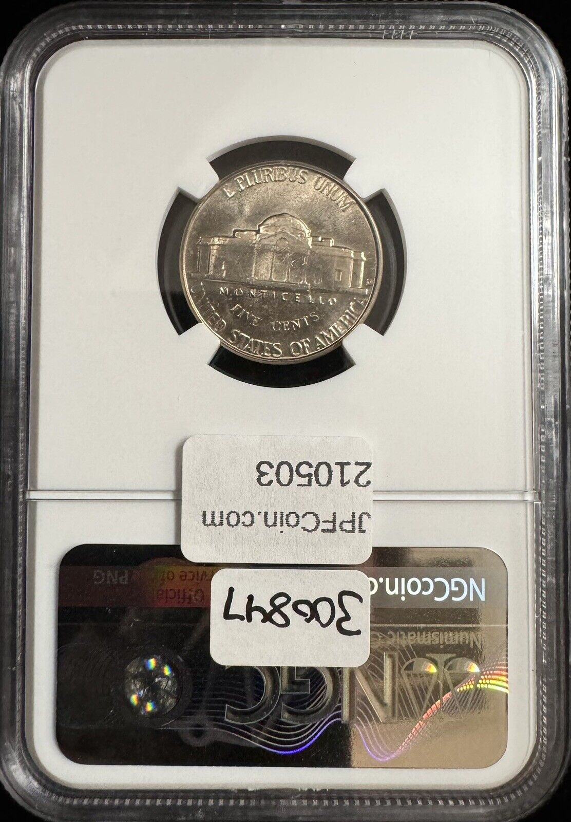 1950 D Jefferson Nickel NGC - MS65 ( 300847 )