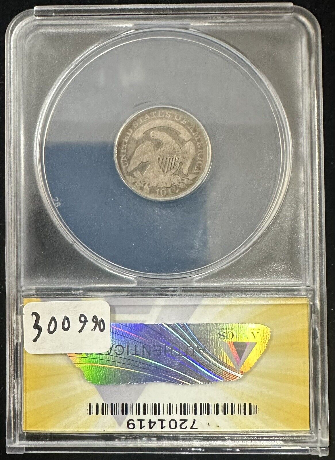 1834 Bust Dime ANACS G - 4 (300990)