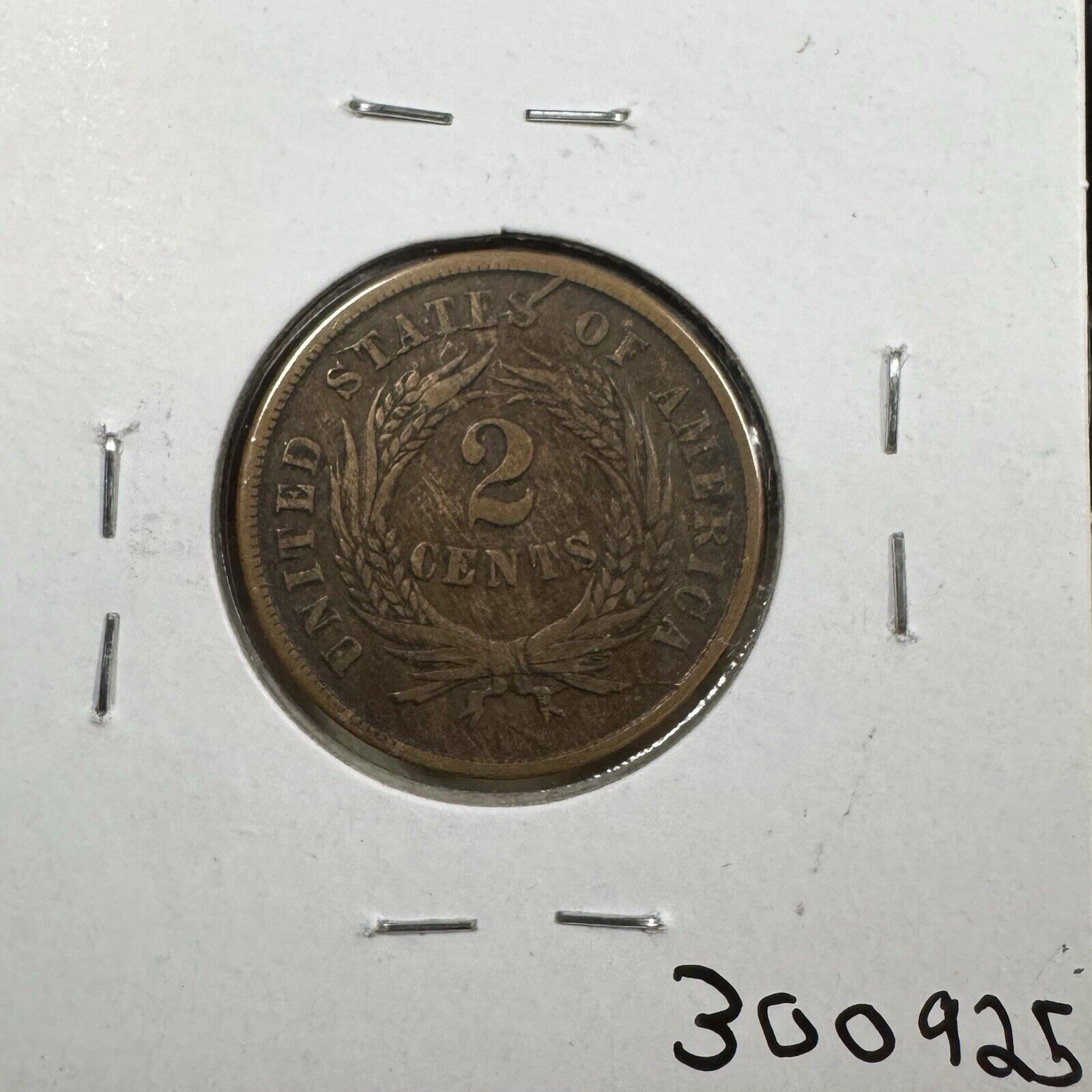 1864 2 Cent Piece - Very Fine ( 300925 )