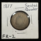 1877 Seated Quarter