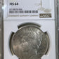 1925 Peace Dollar NGC - MS64 ( 300973 )