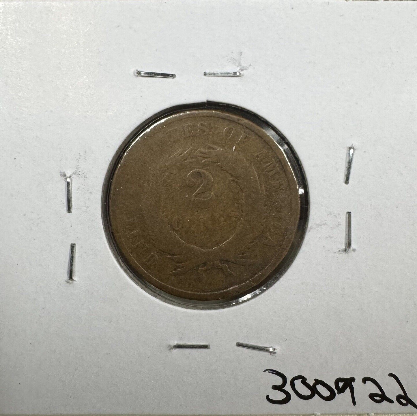 1865 2 Cent Piece - Good ( 300922 )