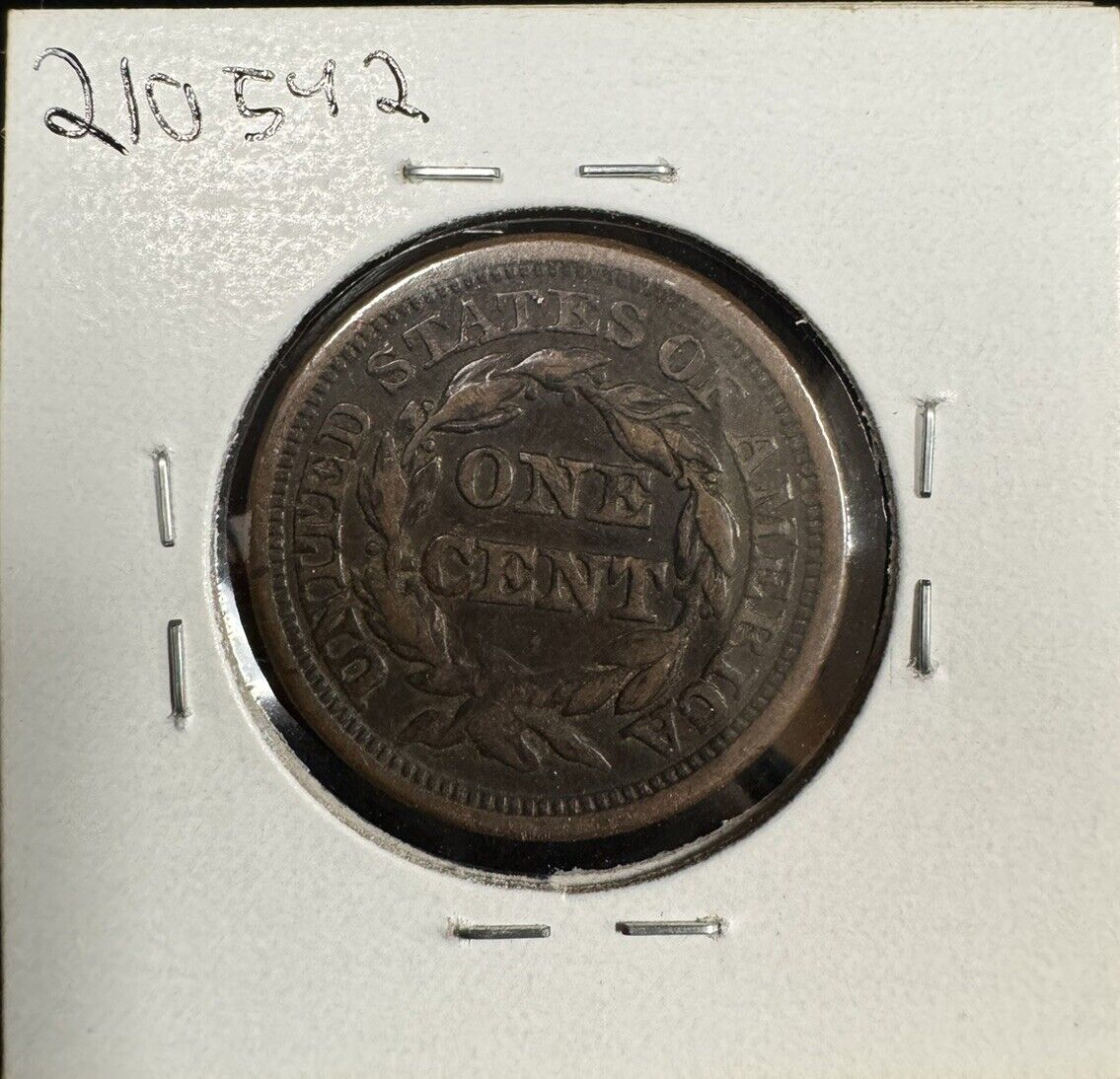 1854 Large Cent