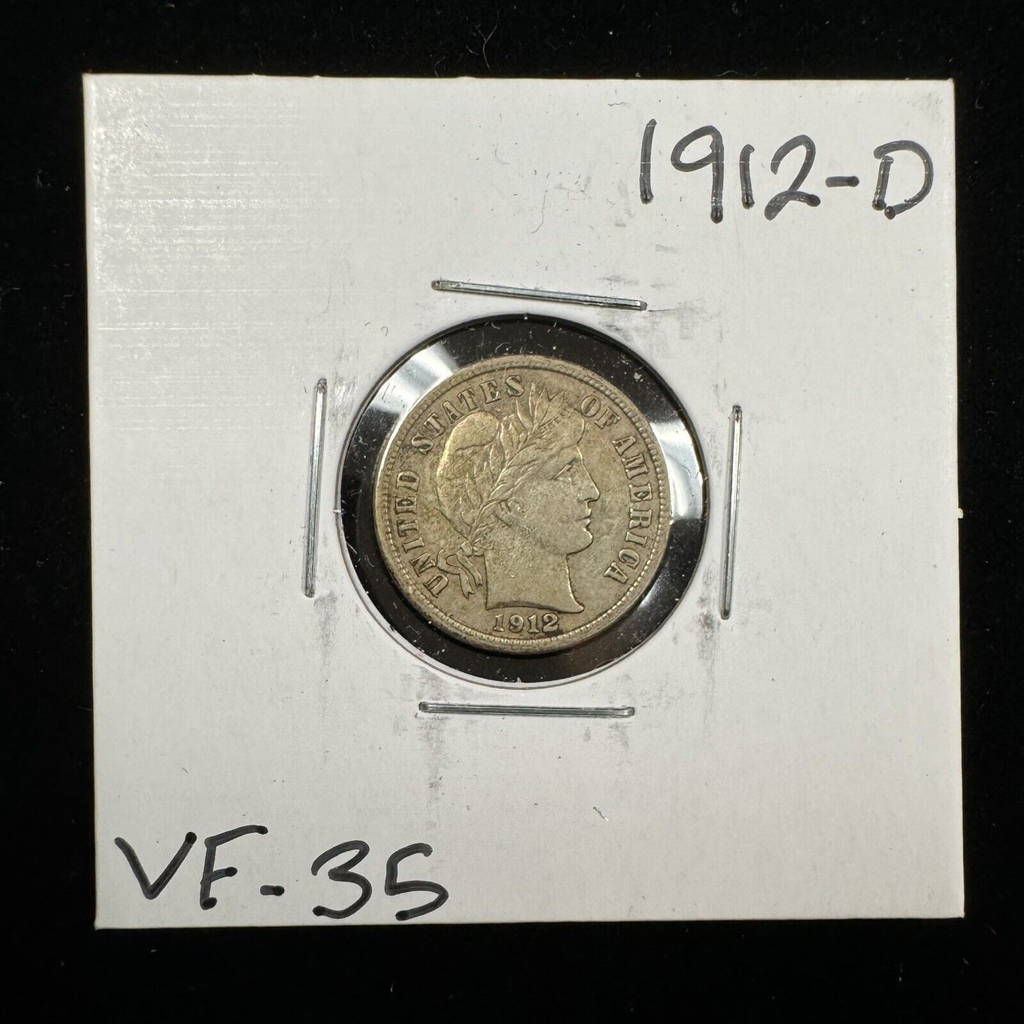 1912-D Barber Dime