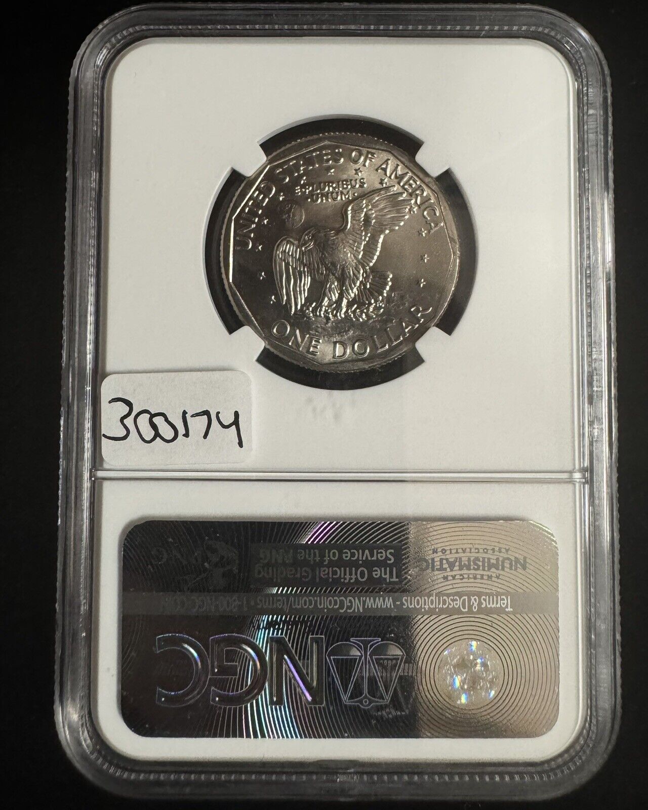 1981 D Susan B Anthony Dollar NGC - MS66