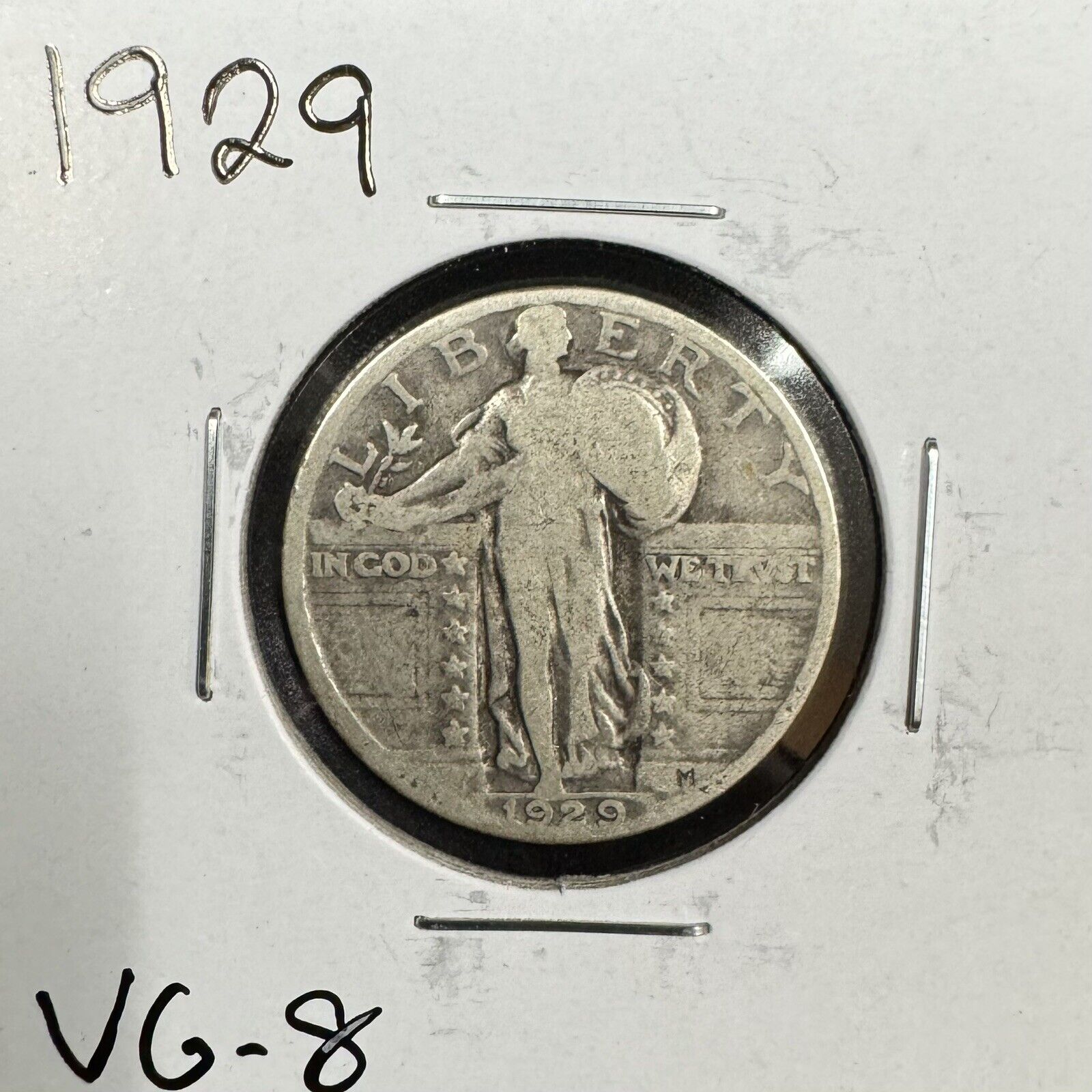 1929 Standing Liberty Quarter - Very Good