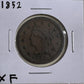 1852 Large Cent - Extra Fine ( 300875 )