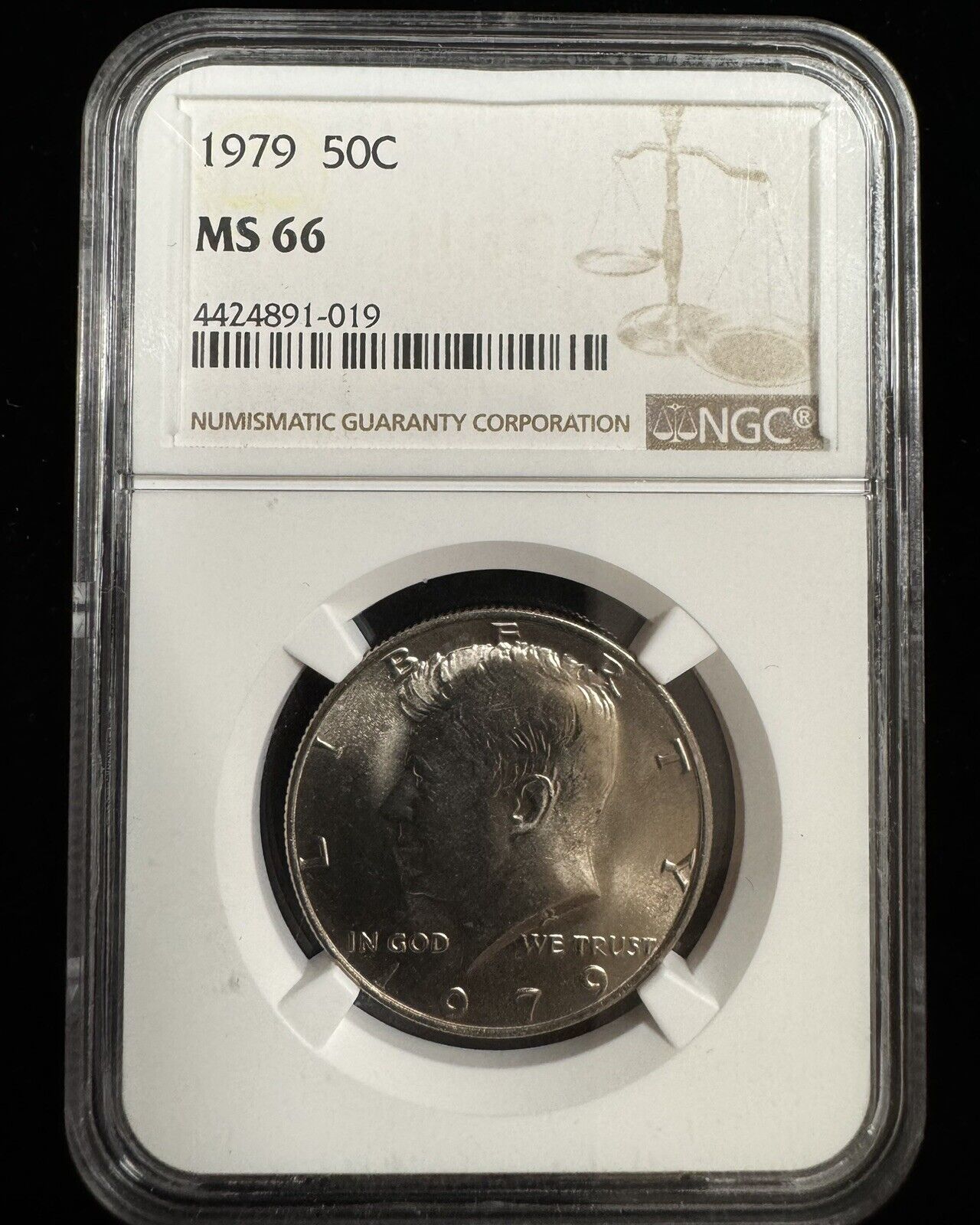 1979 Kennedy Half Dollar NGC - MS66