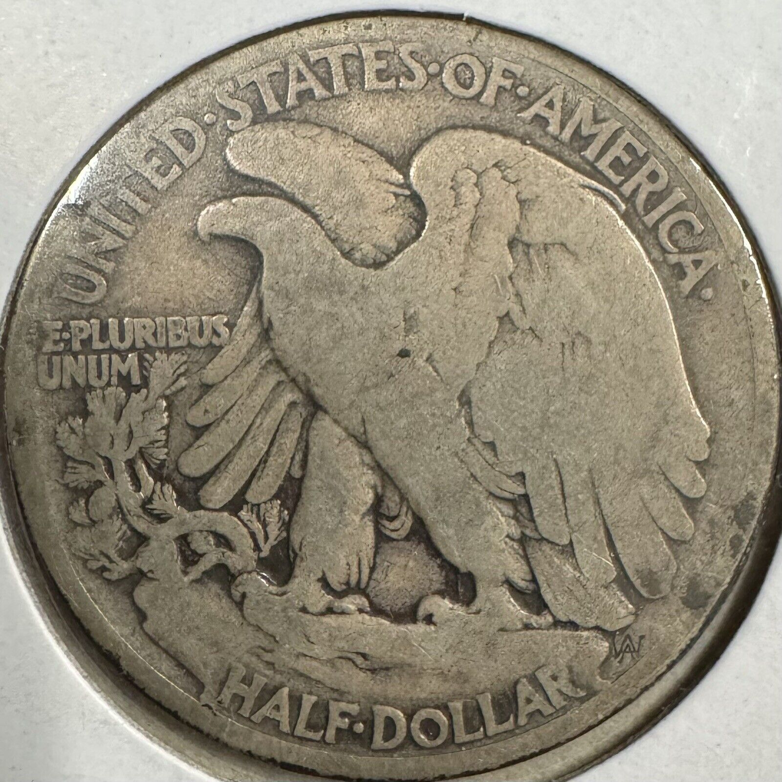 1916 D Walking Liberty Half Dollar - Good