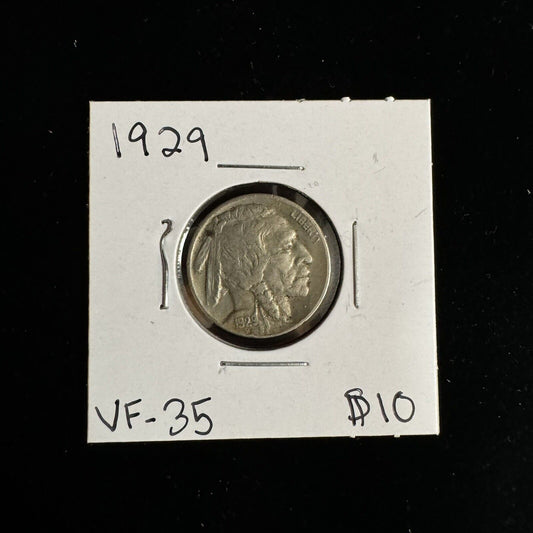 1929 buffalo nickel