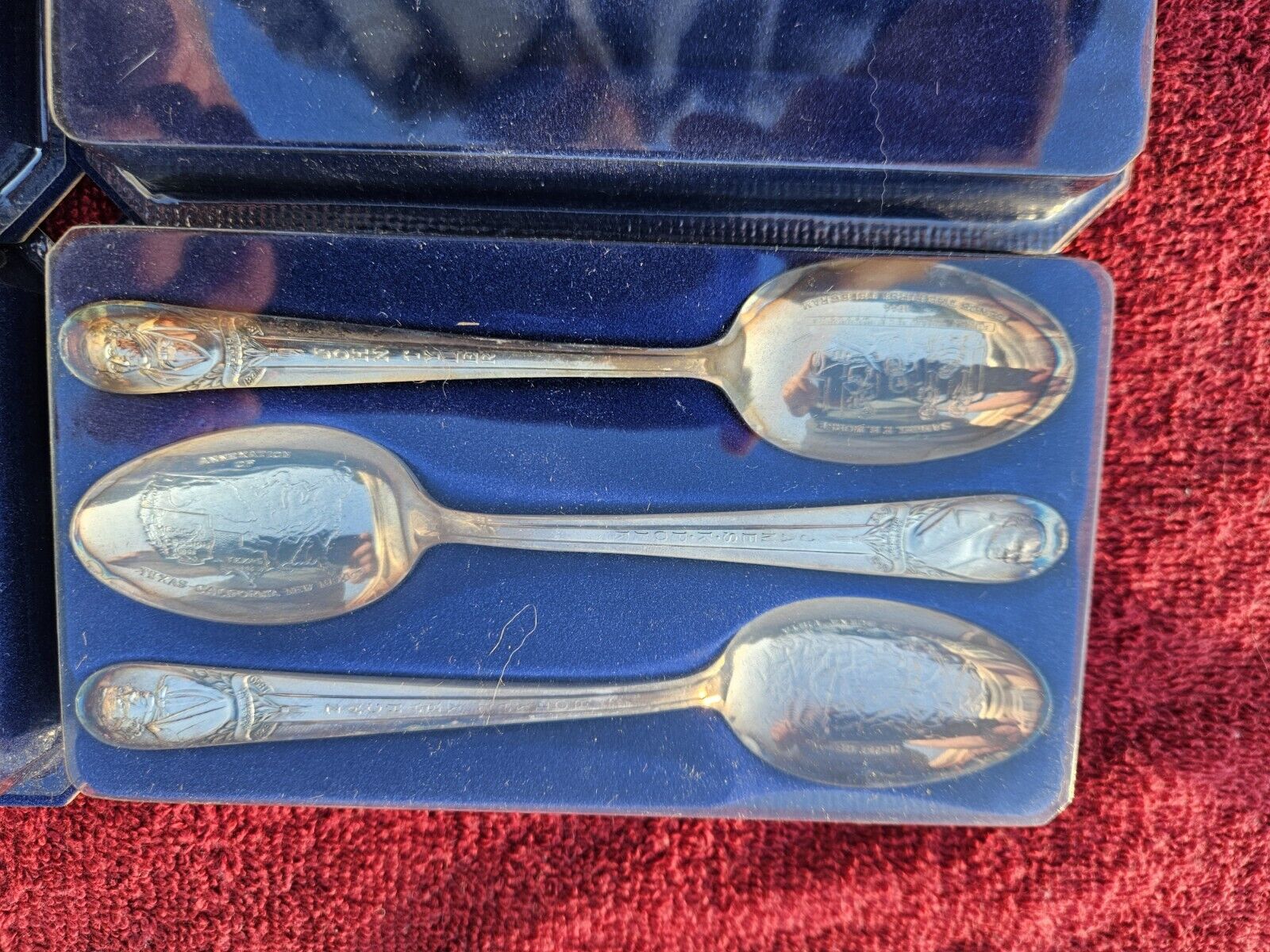 Vintage Wm. Rogers President Commemorative Silver Plated Spoons 25 Pc NIB