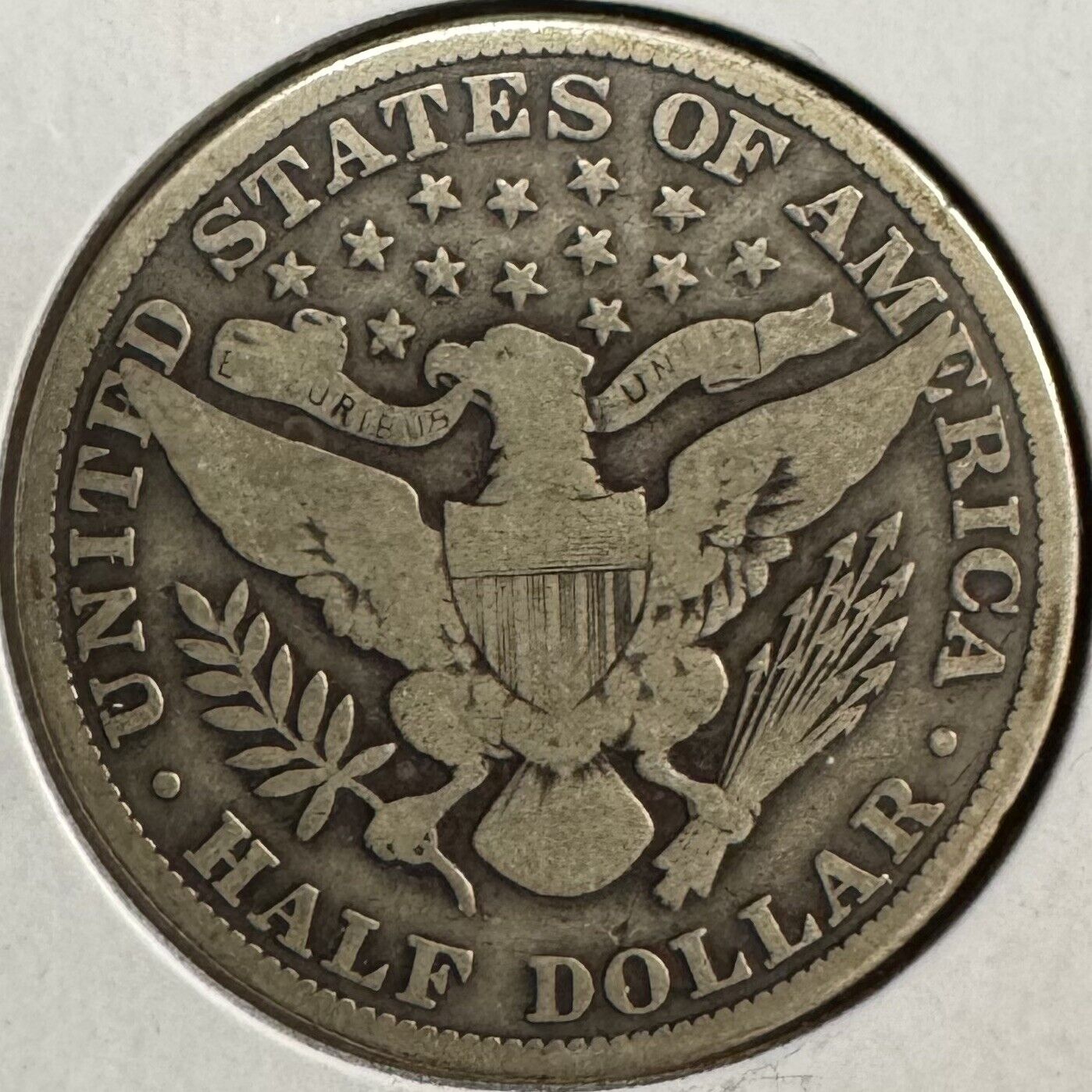 1910 Barber Half Dollar - Very Good 