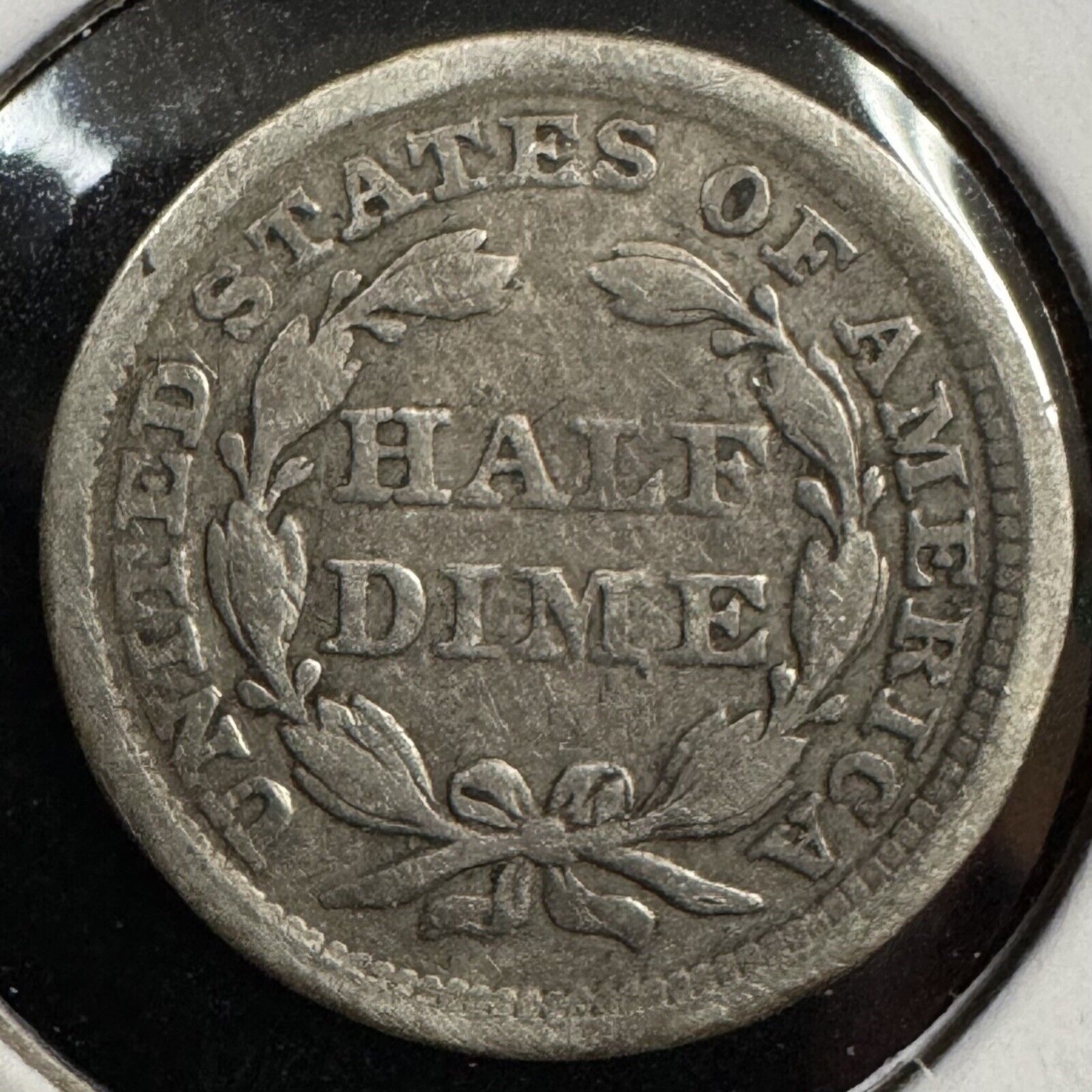 1858 Half Dime - Good