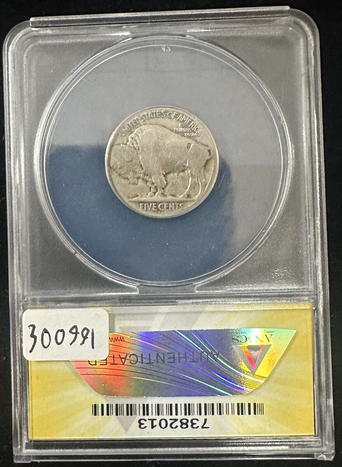 1921 S Buffalo Nickel ANACS G - 4 (300991)