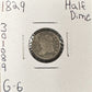 1829 Half Dime - Good ( 301089 )