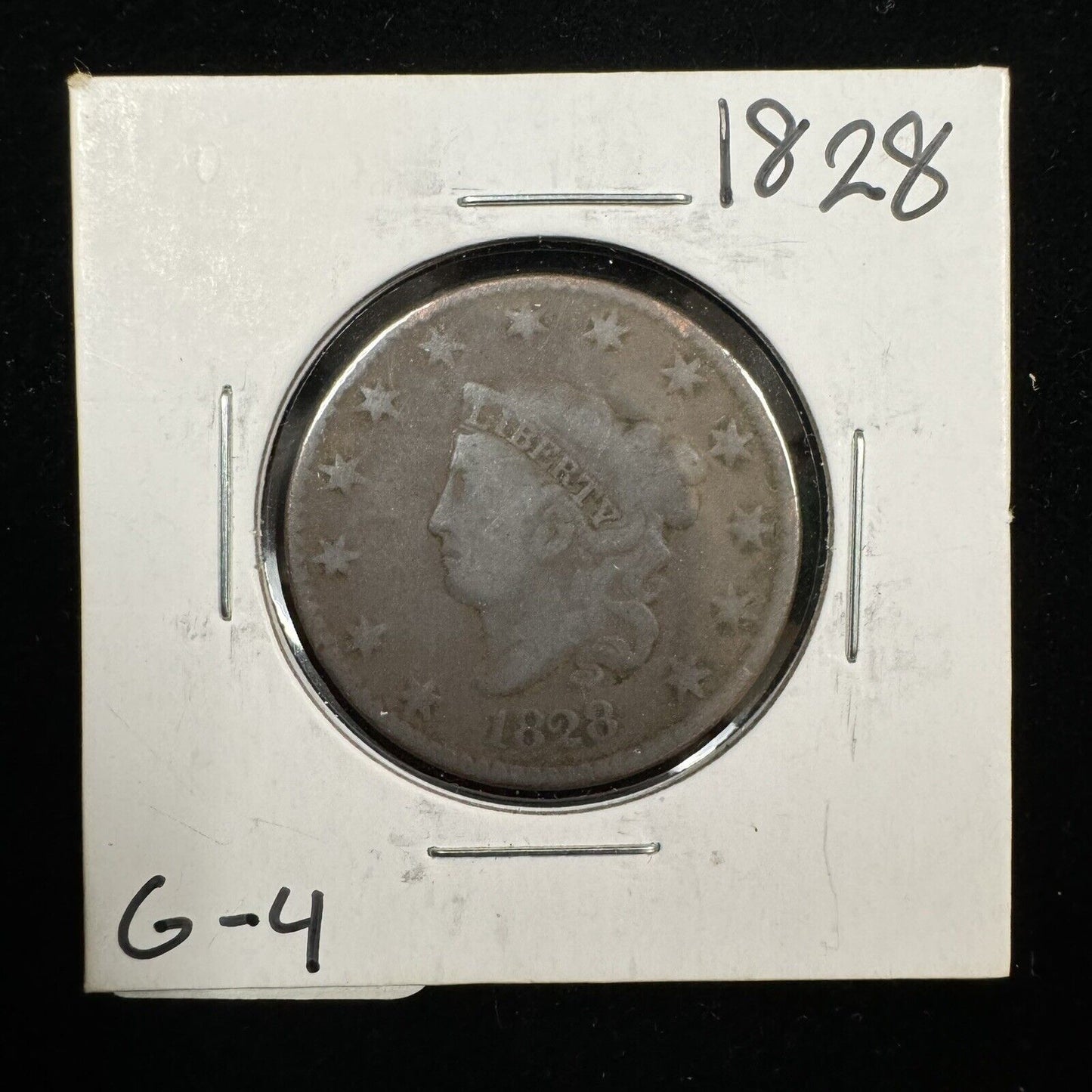 1828 Large Cent - Good