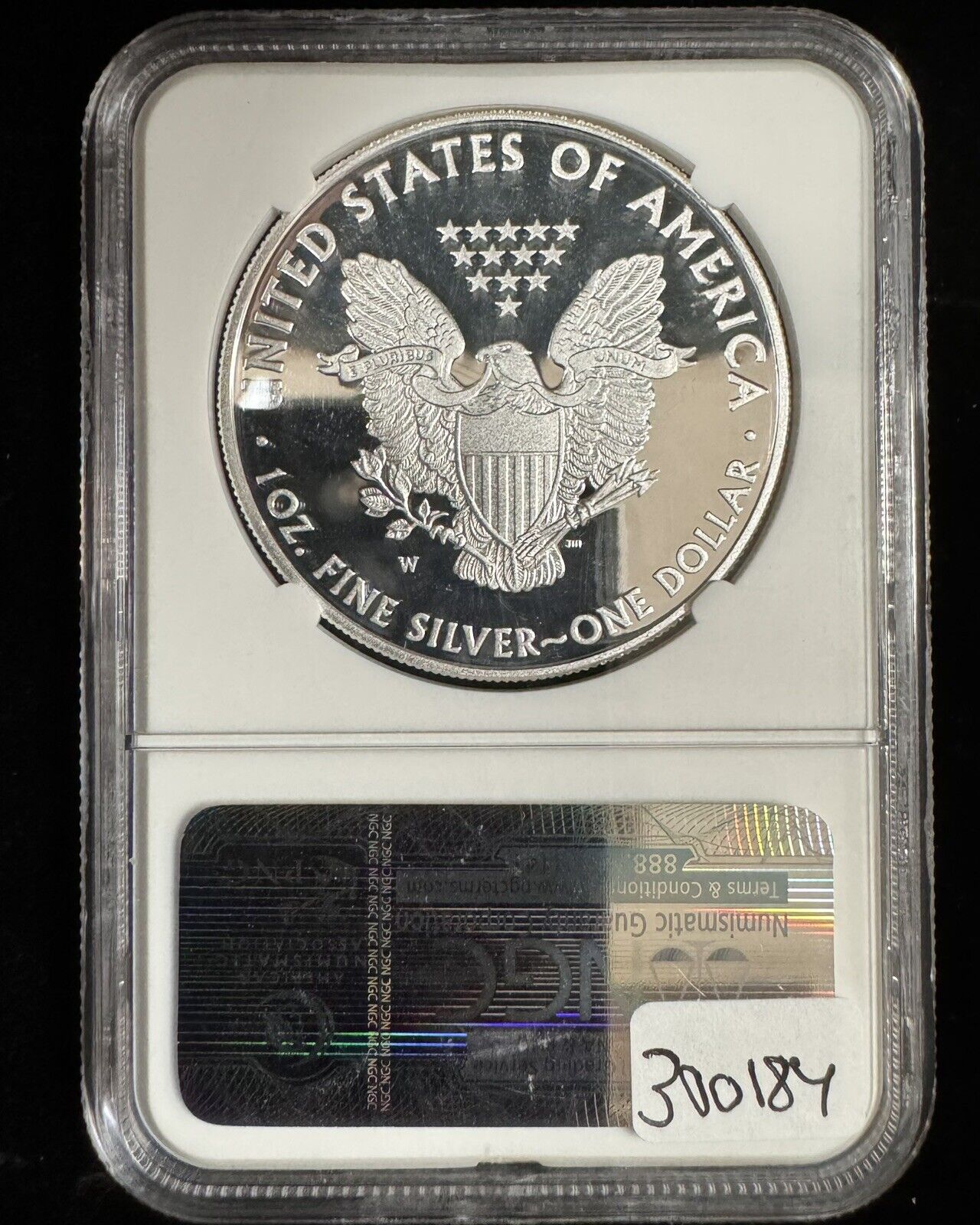 2011 W Silver Eagle 25th Anniversary NGC - PF69 Ultra Cameo