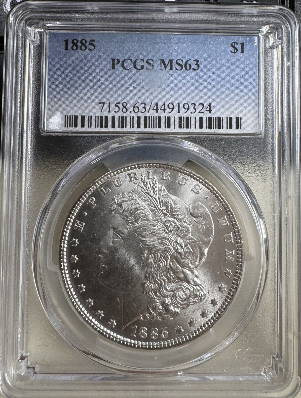 1885 Morgan Dollar PCGS - MS63 ( 300953 )