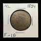 1834 Large Cent Medium Letters - Fine