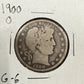 1900 O Barber Half Dollar - Good