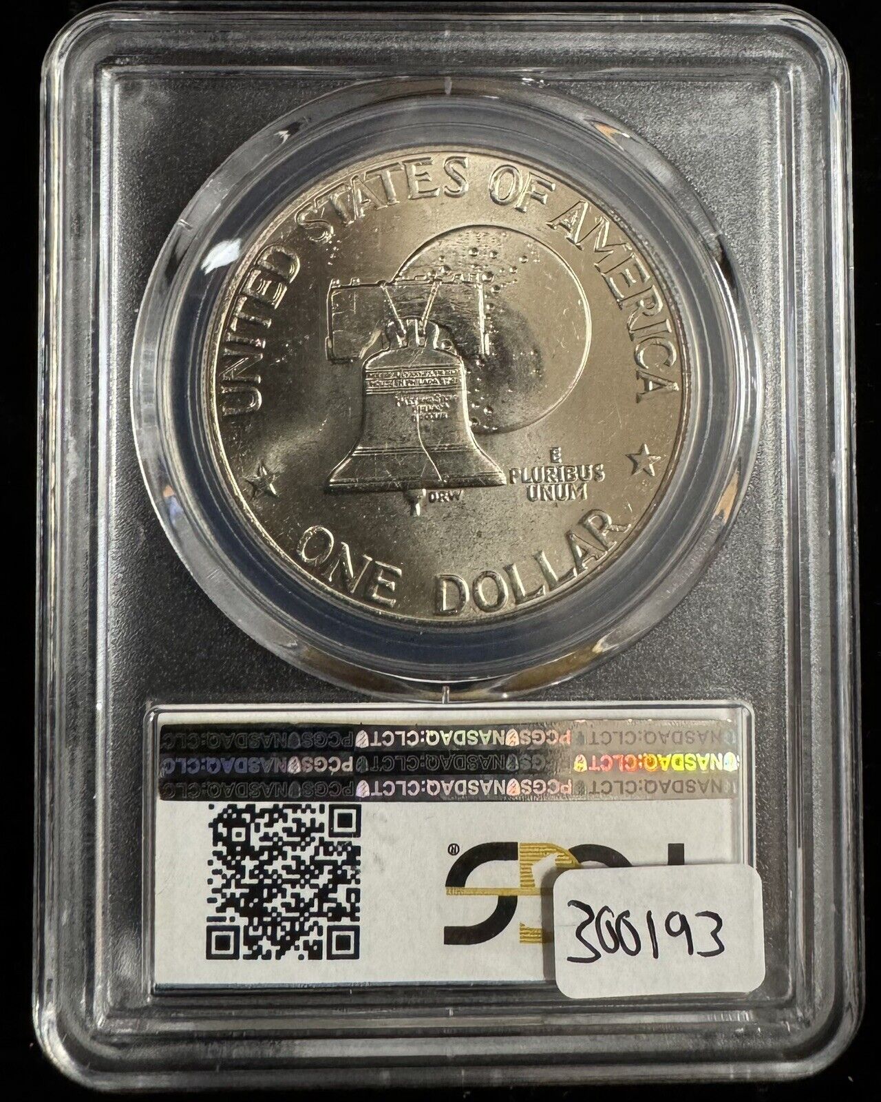 1976 D Type 2 Eisenhower Dollar PCGS - MS65