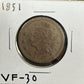 1851 Large Cent - Very Fine ( 300866 )