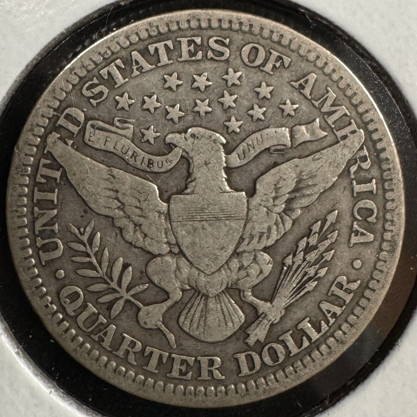 1913 Barber Quarter - Very Good