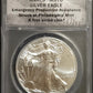 2021-(P) American Silver Eagle ANACS MS70 First Strike Struck at Philadelphia