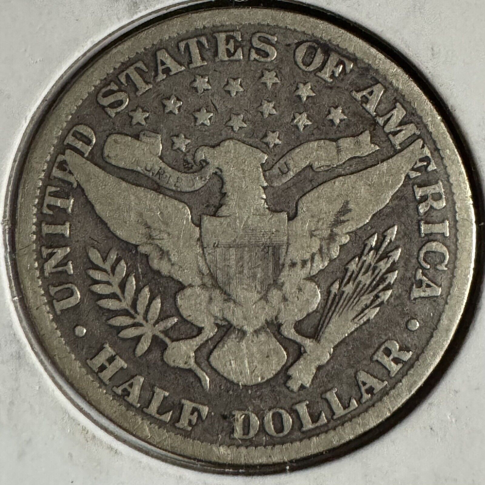 1898 Barber Half Dollar - Good