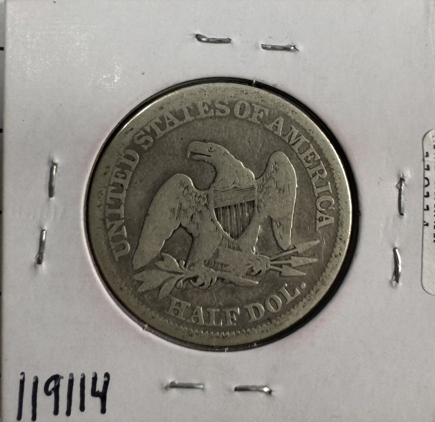 1857 Seated Half Dollar - ( 119114 )