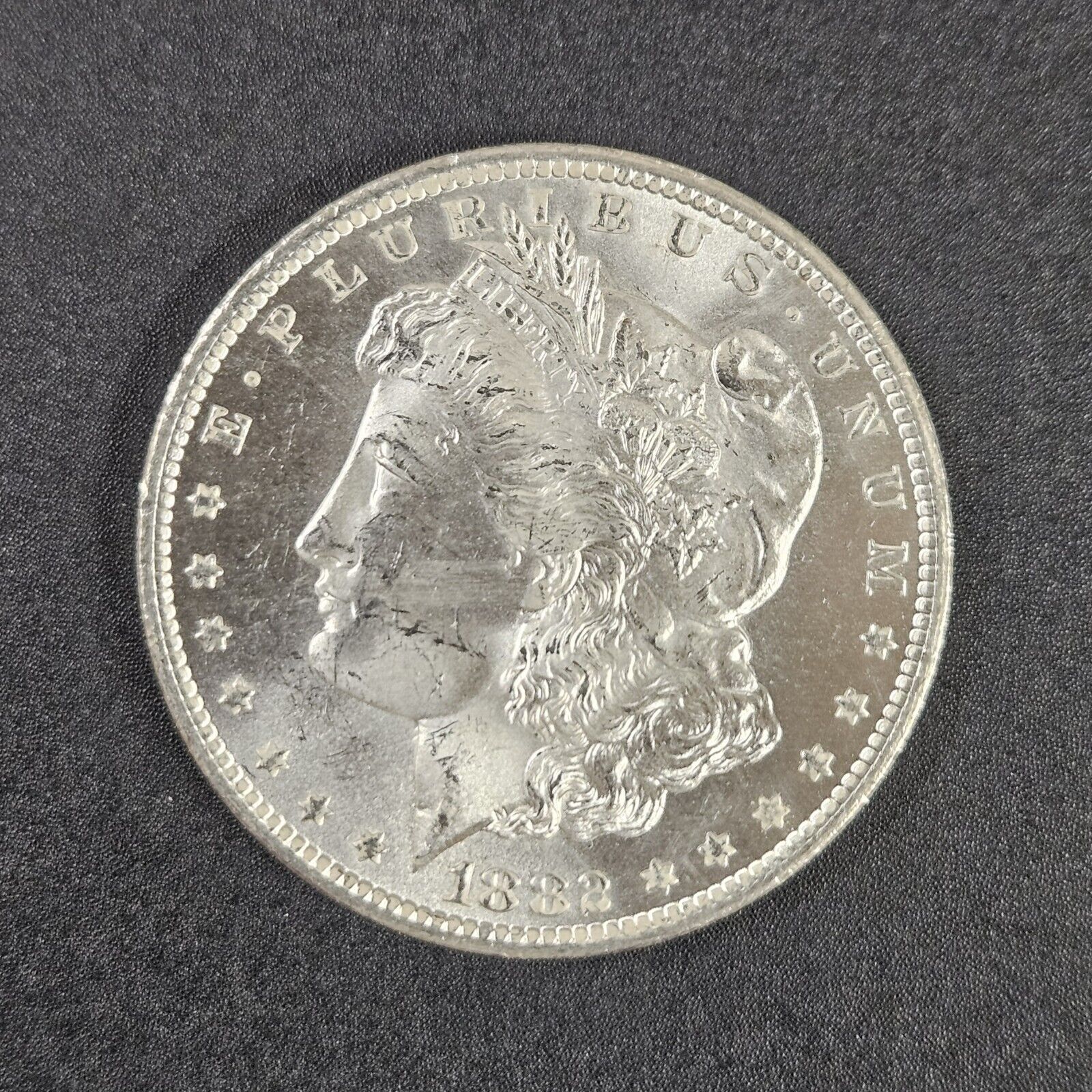 1882-CC $1 Morgan Silver Dollar Mint State