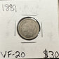 1881 3 Cent Nickel - Very Fine