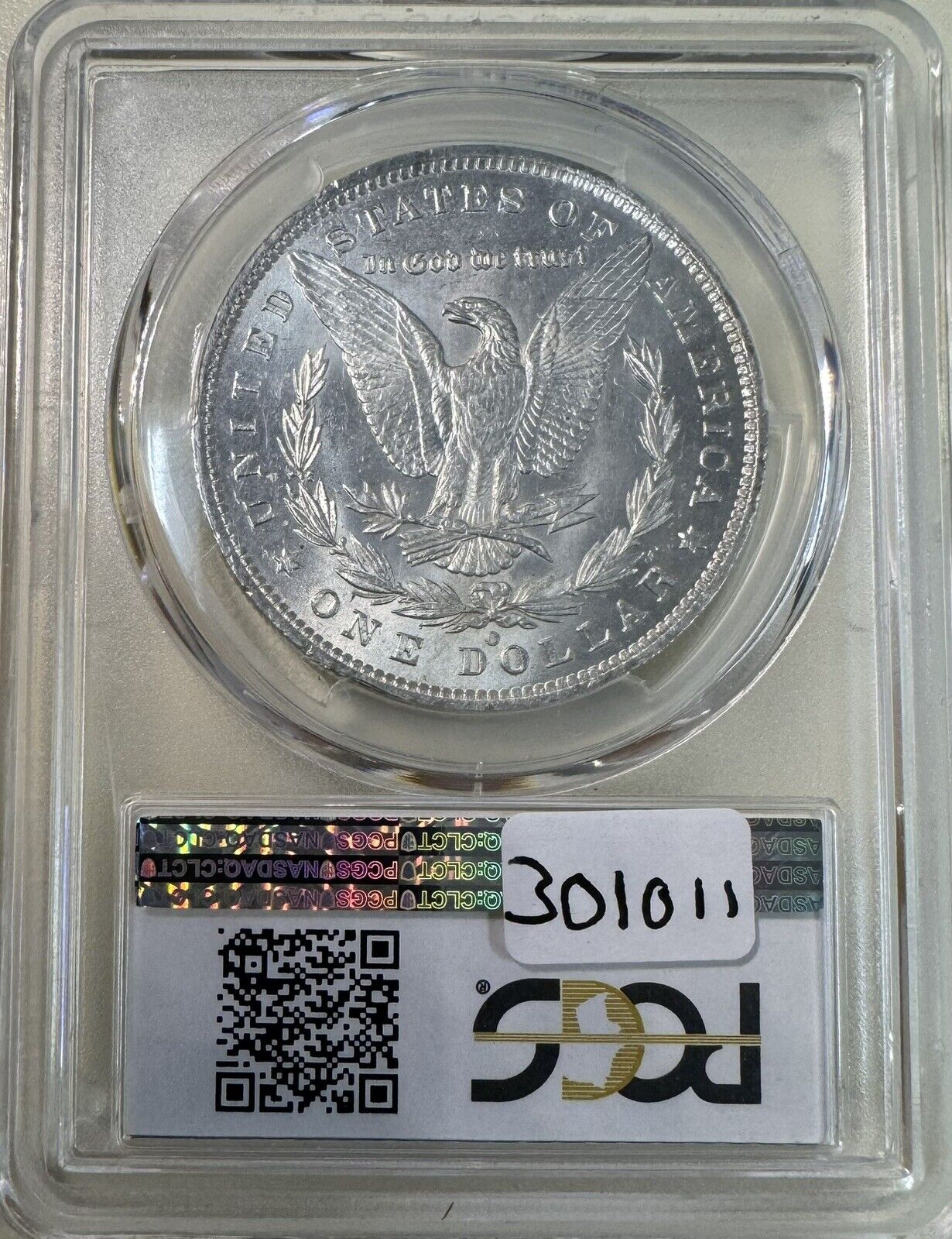 1885 O Morgan Dollar PCGS - MS63 ( 301011 )